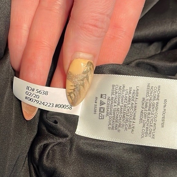 Express Cropped Wide Leg Cocktail V-Neck Jumpsuit Party Pants Black Formal Small - Picture 5 of 5